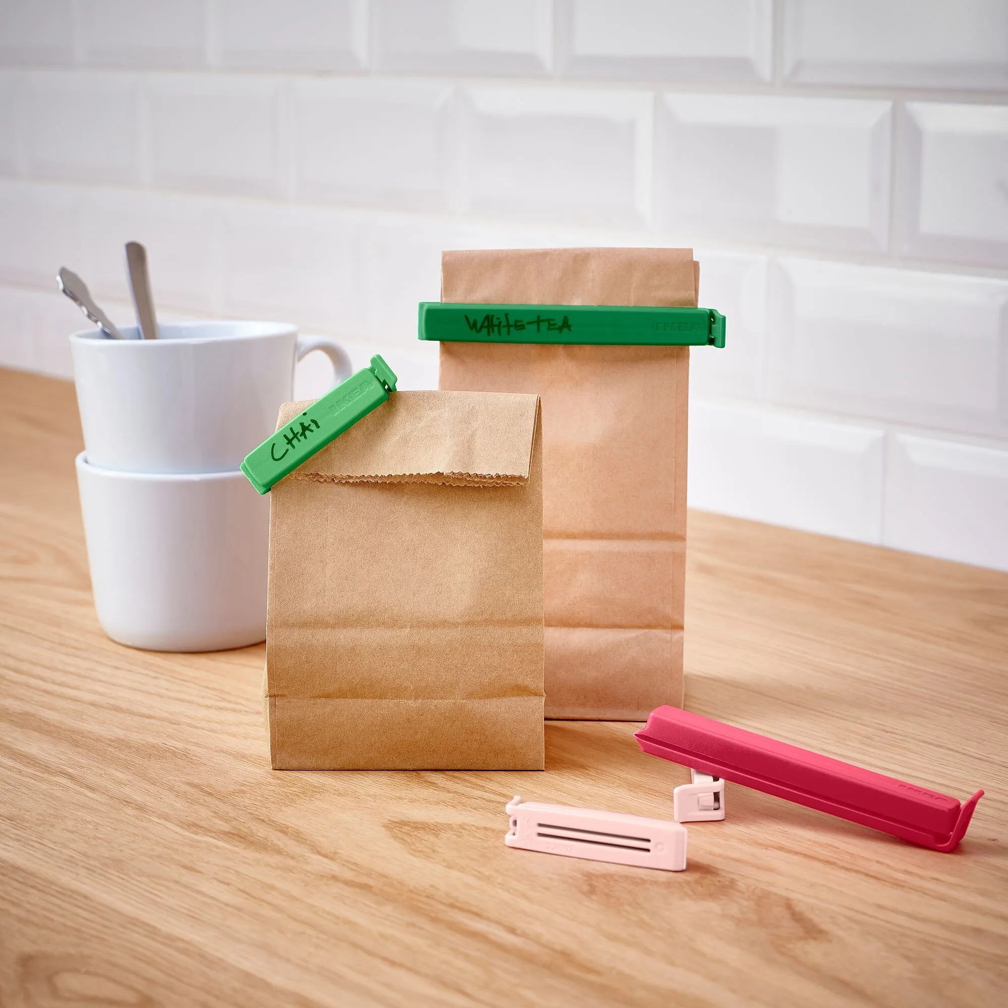 IKEA BEVARA Paket Poşet Mandalı Klips – 26 Parça | Rozetika - Görsel 2