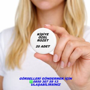 kişiye özel 44mm buton rozet