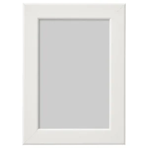 IKEA FISKBO Beyaz Çerçeve – 10x15 cm | Rozetika